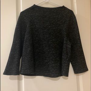 W5 black sweater top
